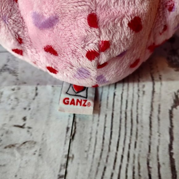 Ganz Webkinz HM144 Pink Love Frog Plush Stuffed Animal No Code - Picture 4 of 5